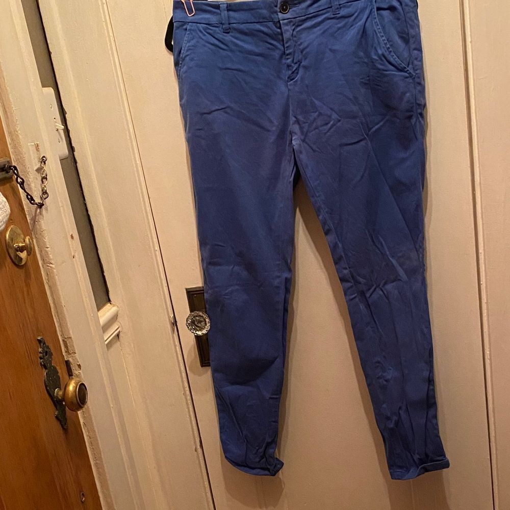 Zara Vibrant Blue Trousers